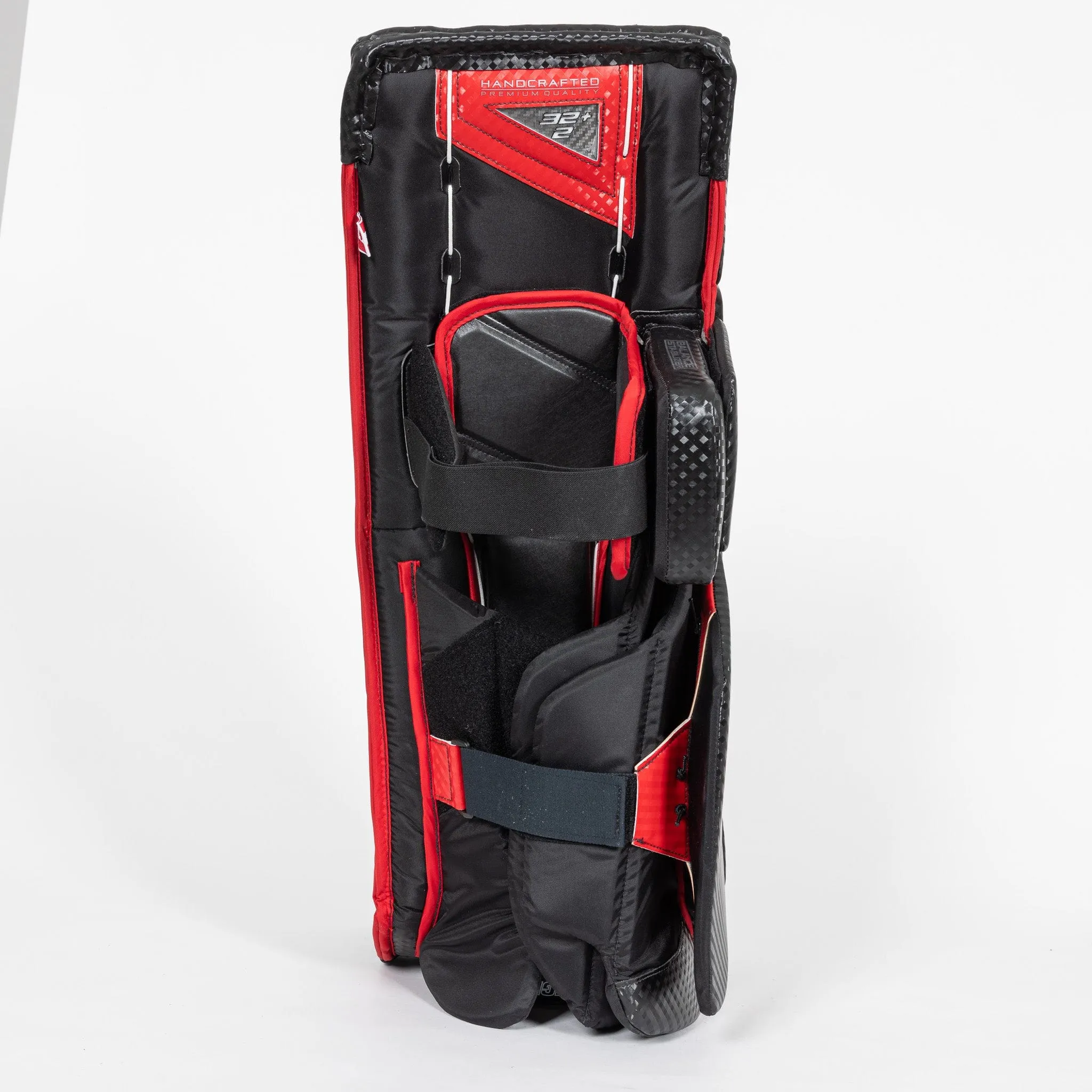 Vaughn Velocity V10 Pro Carbon Senior Goalie Leg Pads - Iceberg Graphic