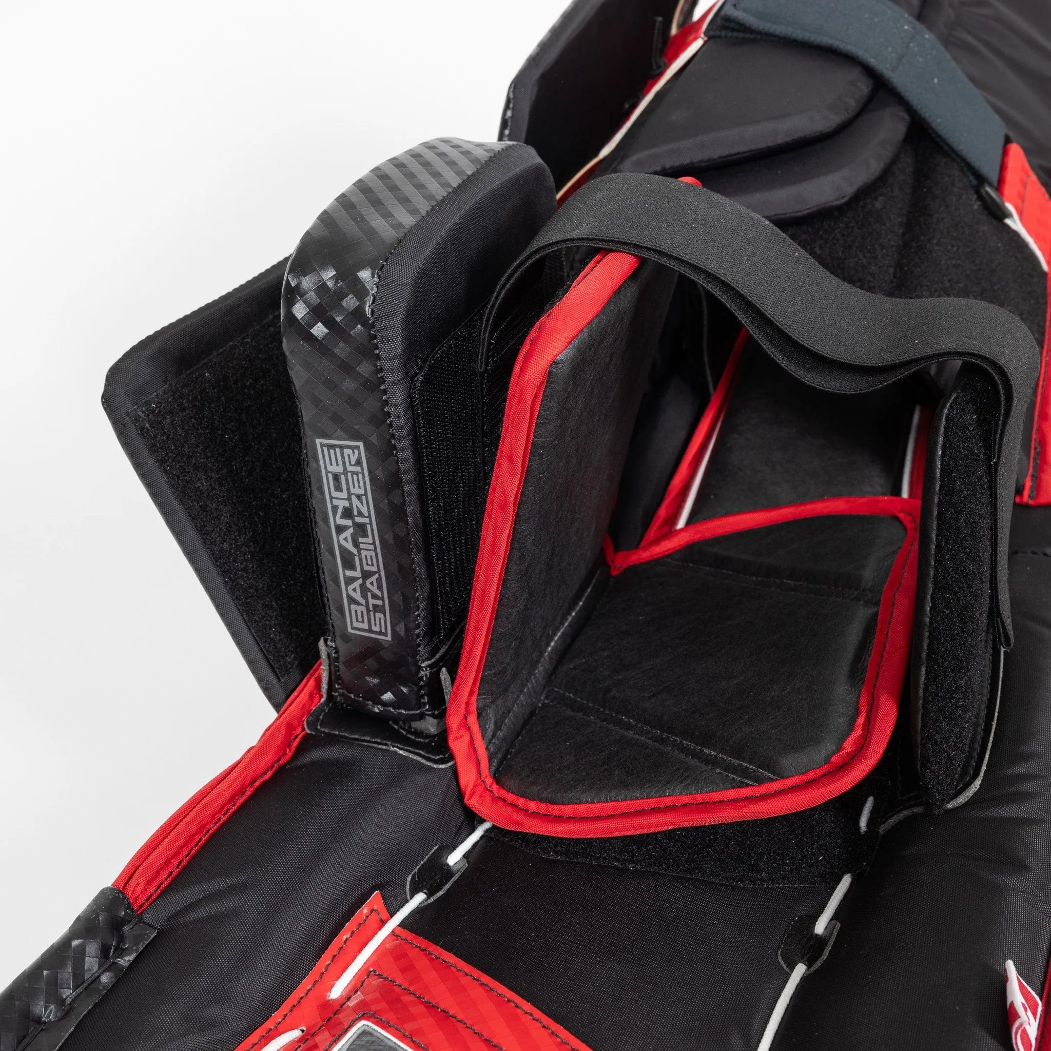 Vaughn Velocity V10 Pro Carbon Senior Goalie Leg Pads - Iceberg Graphic