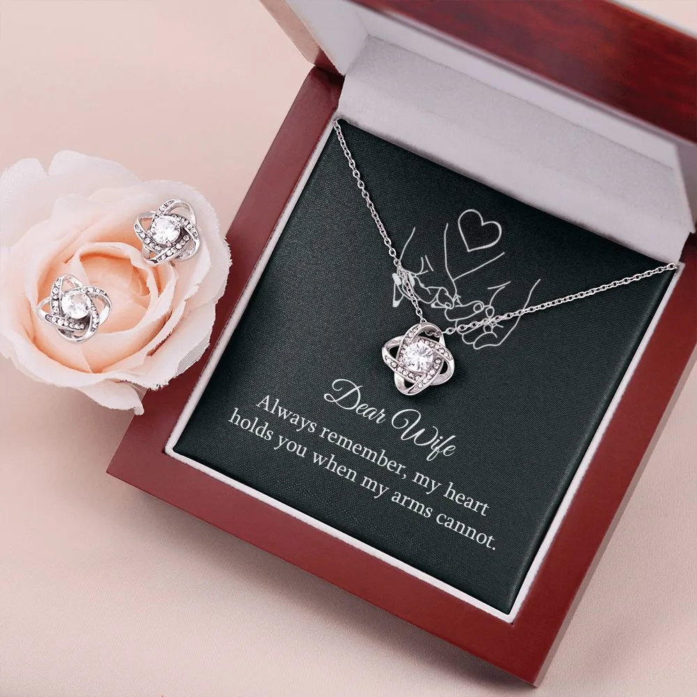 Wife Love Knot Jewelry Set-Always remember