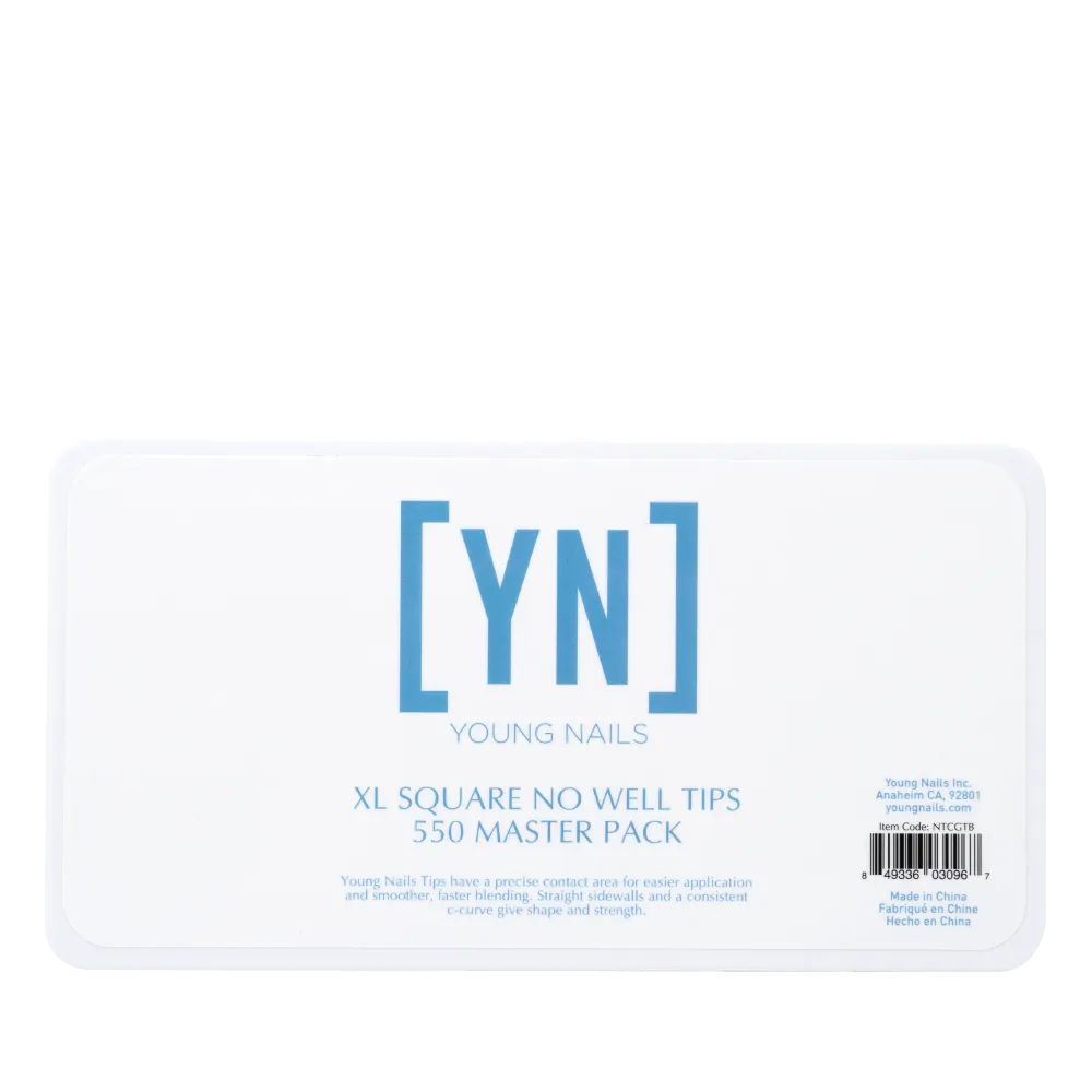 XL Long Square No Well Tips 550 Master Pack