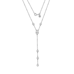 Y-shaped Lariat Necklace