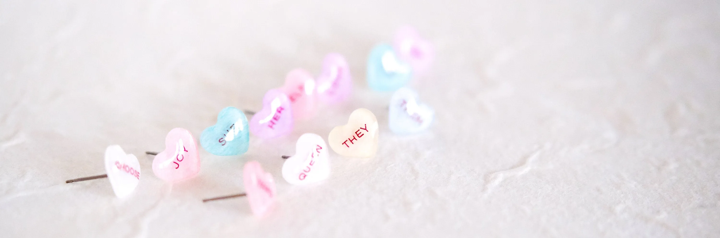 Yaas Queen Conversation Heart Earrings