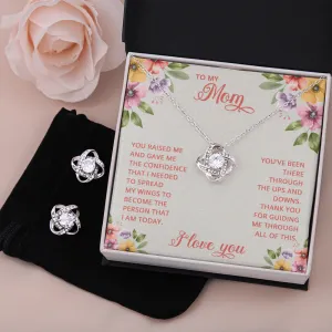 You gave me confidence-Love Knot Jewelry Set for Mom
