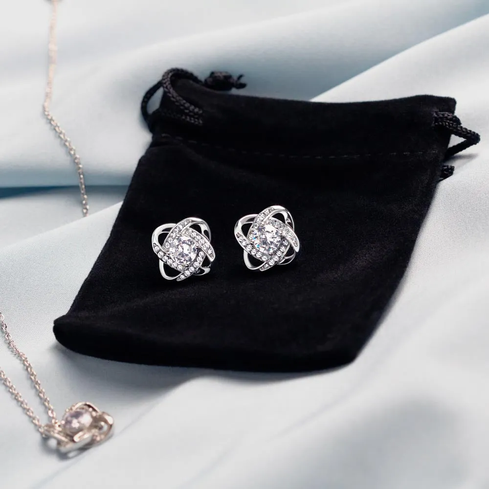 You gave me confidence-Love Knot Jewelry Set for Mom
