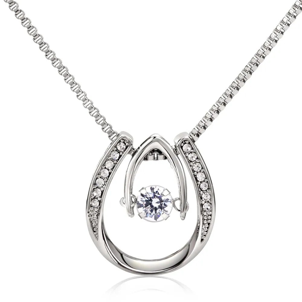 You're the love of my life-Lucky In Love Necklace for Girlfriend